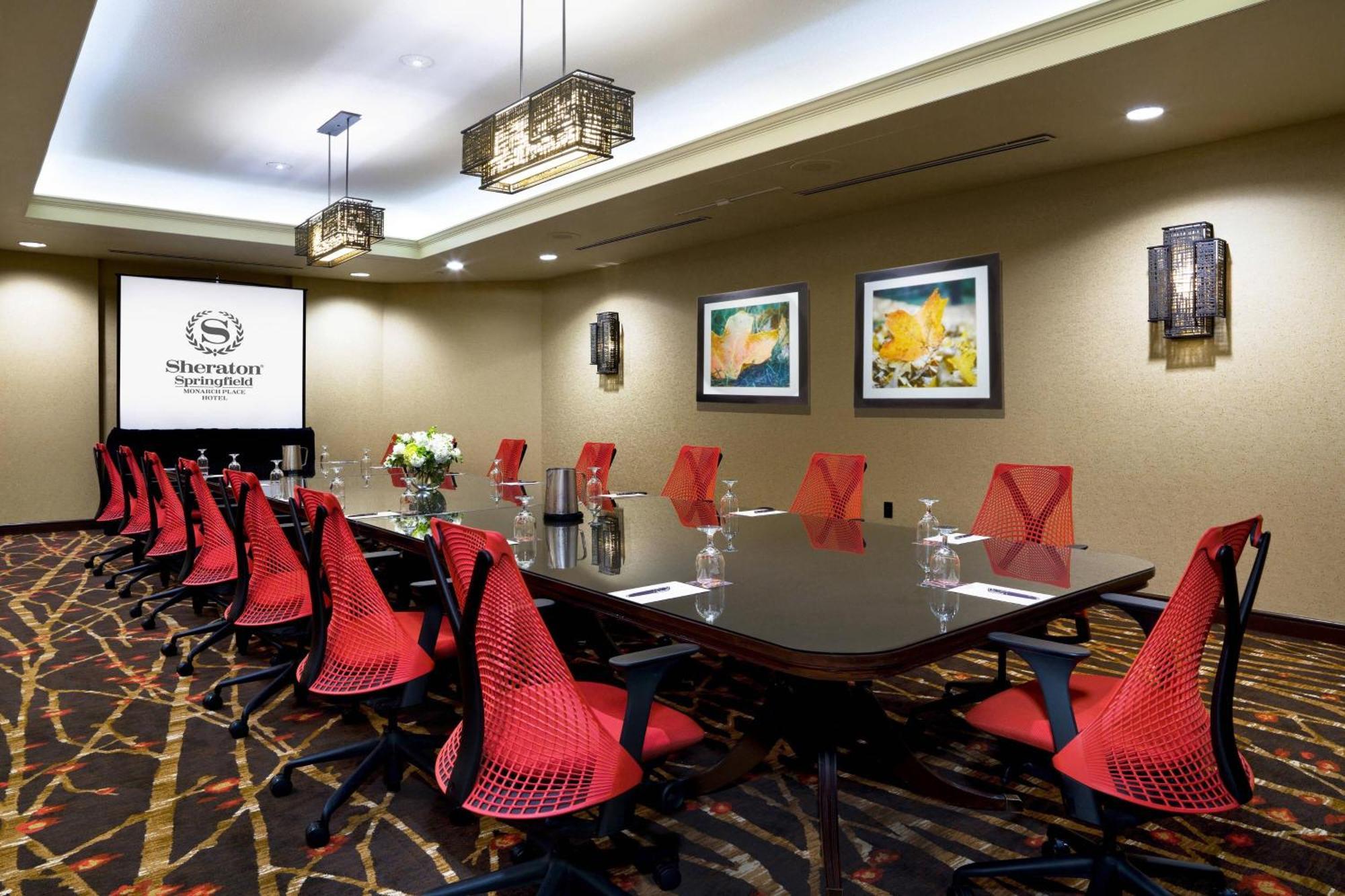 Sheraton Springfield Monarch Place Hotel Kültér fotó
